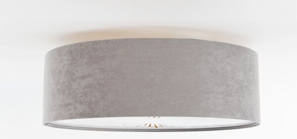 Stropné svietidlo RAYS 2xE27/60W/230V pr. 40 cm šedá