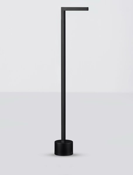 Vonkajšia stojaca lampa Pipe pieskovo čierna 5 W (9060263)