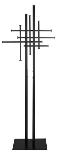 Čierny oceľový vešiak 71x185 cm Rumex – Dutchbone