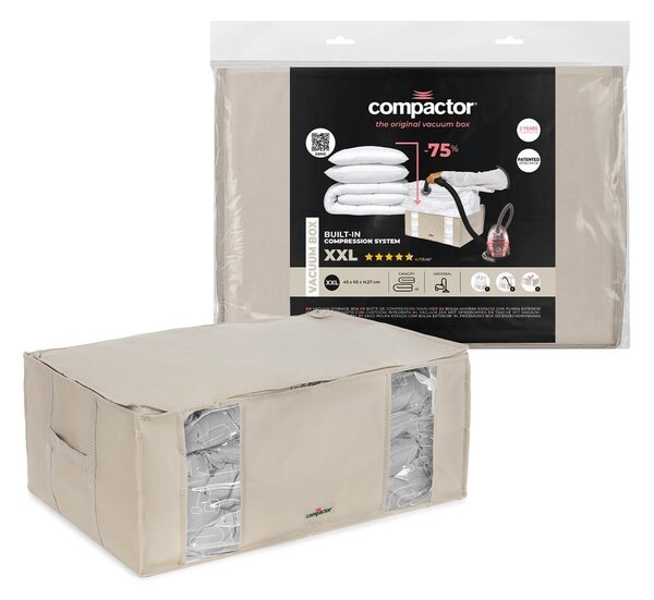 Vákuový látkový úložný box na oblečenie 65x50x27 cm Life – Compactor
