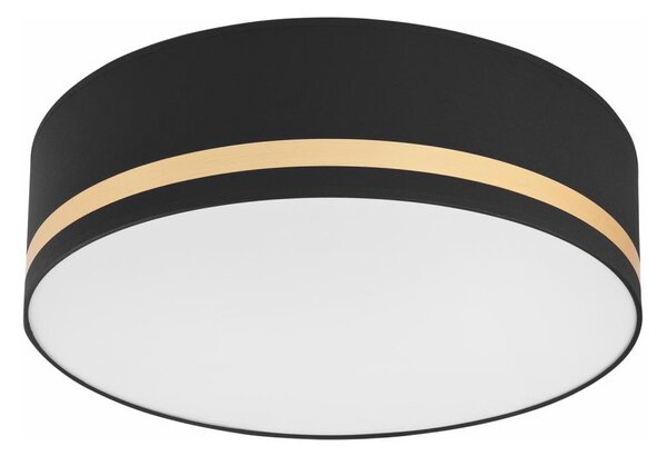 Stropné svietidlo SIRJA STRIPE 4xE27/15W/230V pr. 45 cm čierna