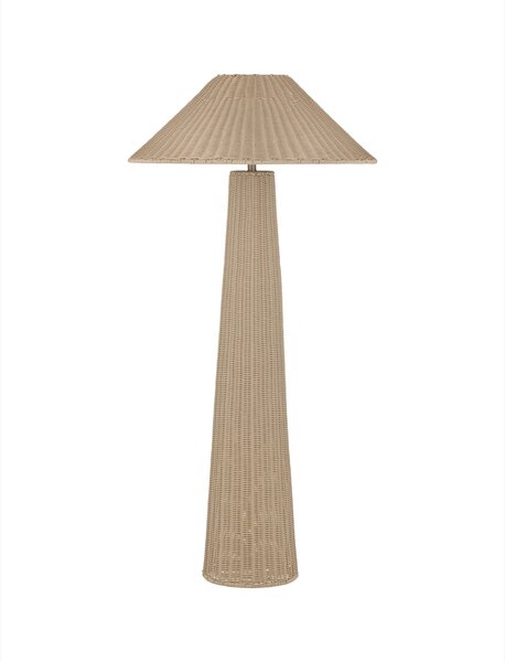 Vonkajšia stojaca lampa Plom 1x12 W – Hnedá