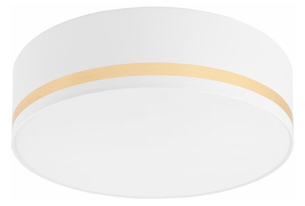 Stropné svietidlo SIRJA STRIPE 4xE27/15W/230V pr. 45 cm biela