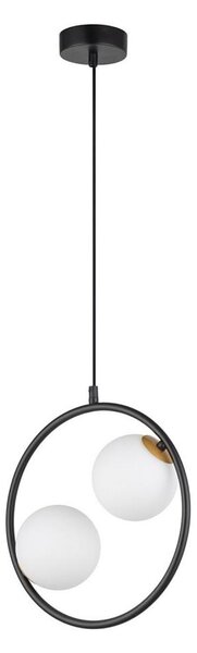Luster na lanku AQUA 2xG9/12W/230V čierna