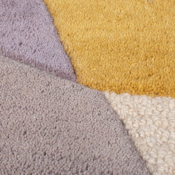 Ručne tkaný vlnený okrúhly koberec ø 160 cm Glow Multi – Flair Rugs