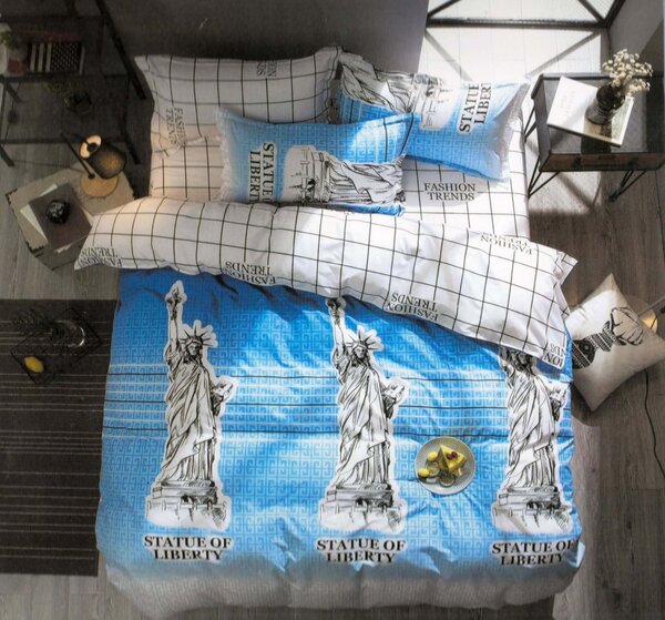 Sendia Textil NEW YORK bavlnené obliečky DeLuxe 140x200 cm Rozmer obliečok: 140x200 cm, Obsah balenia: 3 Set Balenie