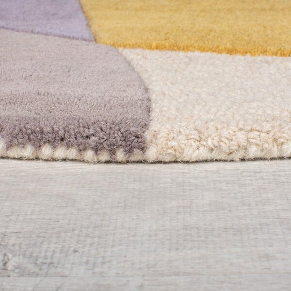 Ručne tkaný vlnený okrúhly koberec ø 160 cm Glow Multi – Flair Rugs