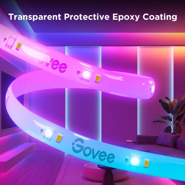 Govee - LED RGBICW Stmievateľný LED pás SMART PRO LED/12W/24V 3 m Wi-Fi