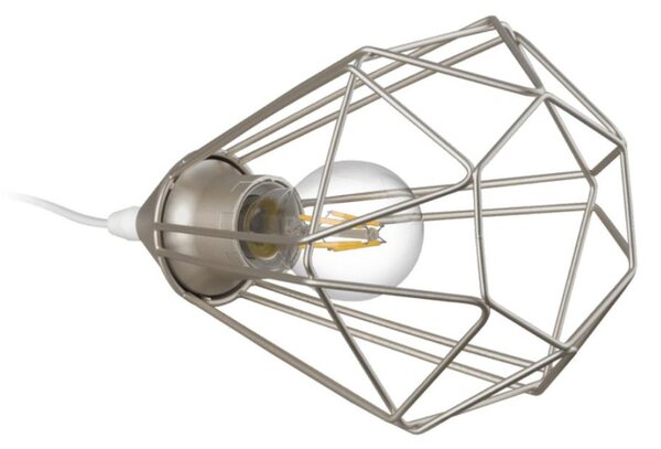 Eglo 33618 - Stolná lampa do zásuvky TARBES 1xE27/60W/230V