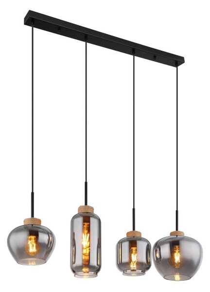 Globo 15549-4H - Luster na lanku MATT 4xE27/40W/230V