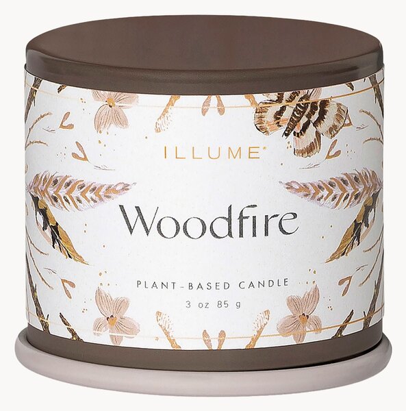 Vonná sviečka Vanity Tin (Cedarwood, Suede & Amber)