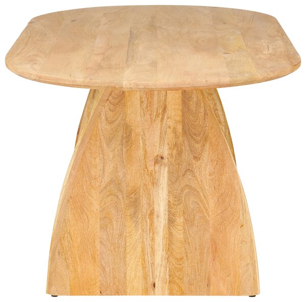 JEDÁLENSKÝ STÔL, mangové drevo, prírodná farba, 200/100/76 cm MID.YOU - Online Only jedálne, Online Only