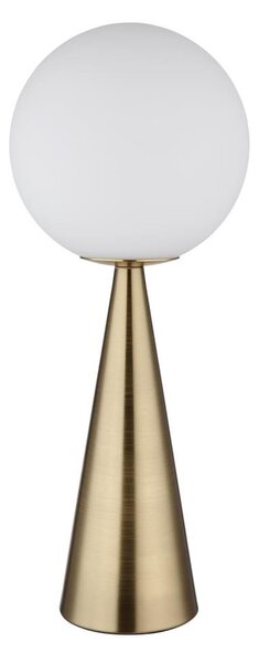 Globo 21031M - Stolná lampa PINPAL 1xE27/40W/230V mosadz