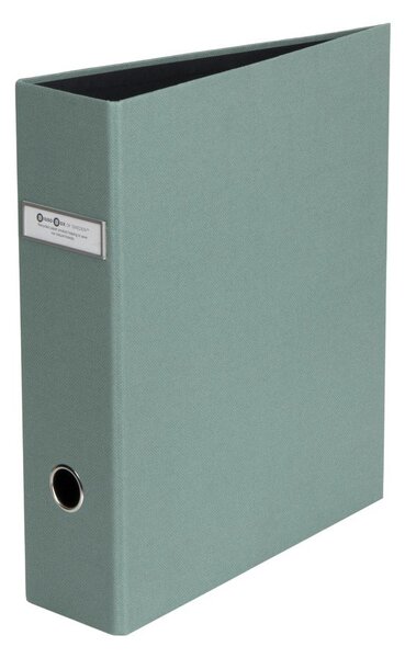 Zelený kartónový organizér na dokumenty Archie Canvas Paper Laminate – Bigso