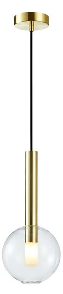 Luster na lanku NIKO 1xG9/9W/230V pr. 15 cm zlatá