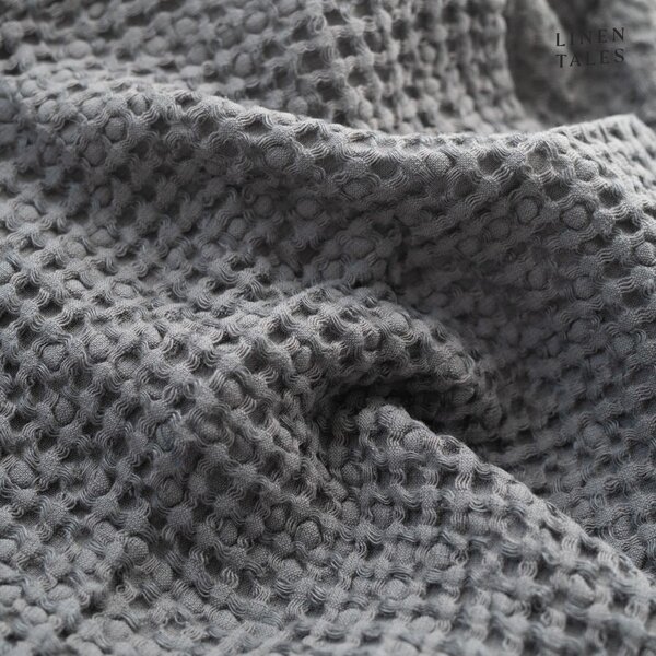 Tmavosivé uteráky a osušky v súprave 3 ks Honeycomb - Linen Tales