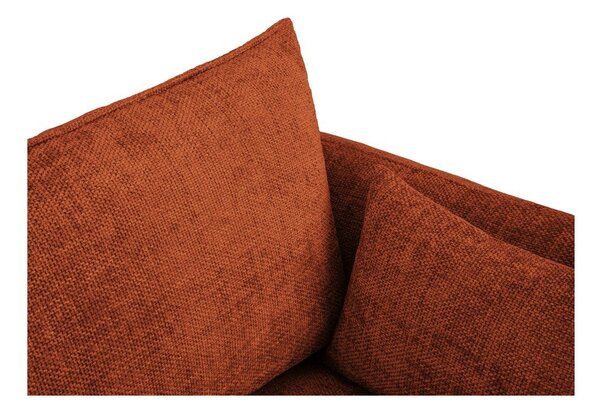 Oranžová pohovka 240 cm Matera – Cosmopolitan Design
