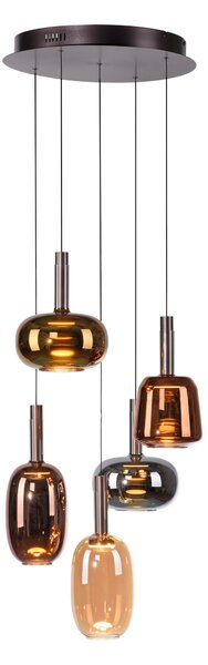 ZÁVESNÉ LED SVIETIDLO, 55/55/200 cm - Interiérové svietidlá