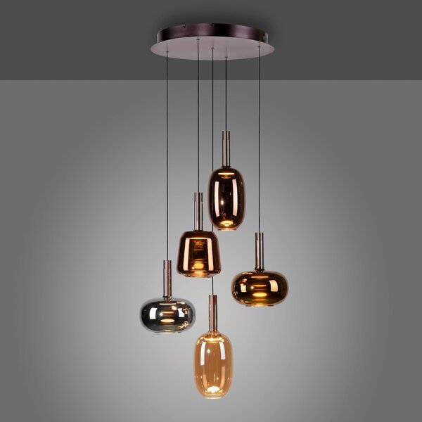 ZÁVESNÉ LED SVIETIDLO, 55/55/200 cm - Interiérové svietidlá