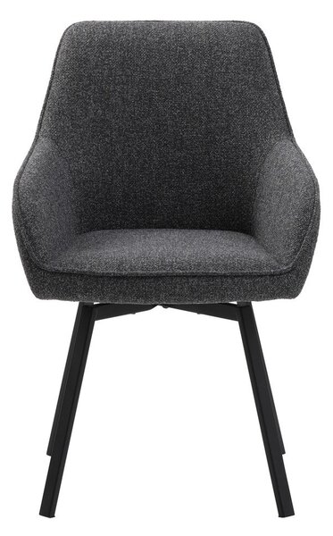 Sivá jedálenská stolička Alma – Unique Furniture