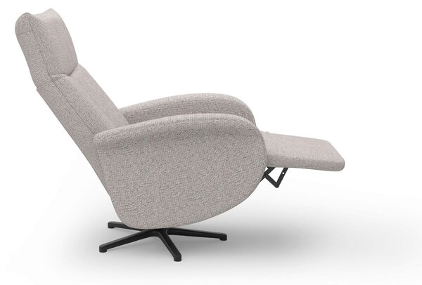 RELAXAČNÉ KRESLO, textil, strieborná Sit & More - Online Only obývacie izby, Online Only