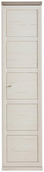 KANCELÁRSKA SKRIŇA, sivá, biela, 50,6/209,2/43 cm Hom`in - Kancelárske regály