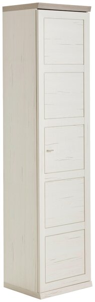 KANCELÁRSKA SKRIŇA, sivá, biela, 50,6/209,2/43 cm Hom`in - Kancelárske regály