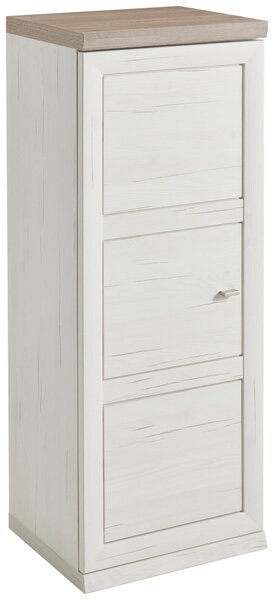 KANCELÁRSKA SKRIŇA, sivá, biela, 50,6/131,6/43 cm Hom`in - Kancelárske regály