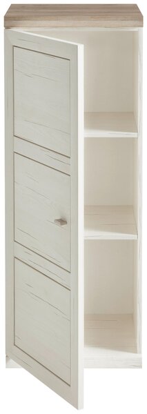 KANCELÁRSKA SKRIŇA, sivá, biela, 50,6/131,6/43 cm Hom`in - Kancelárske regály