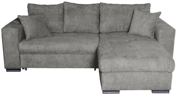 ROHOVÁ SEDAČKA, textil, sivá Carryhome - Sedačky