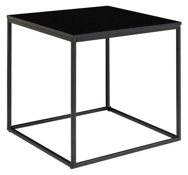 Čierny odkladací stolík House Nordic Vita, 45 x 45 cm
