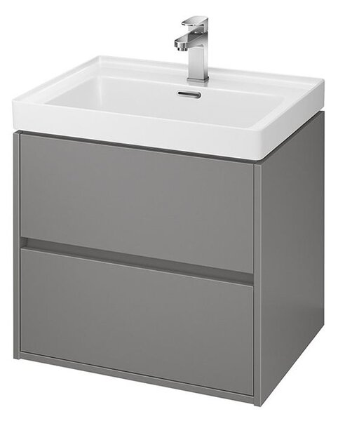 Cersanit - Crea skrinka pod umývadlo 60cm, šedá, S924-016