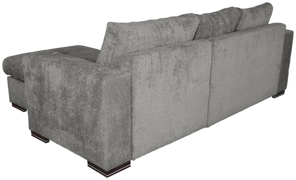 ROHOVÁ SEDAČKA, textil, sivá Carryhome - Sedačky