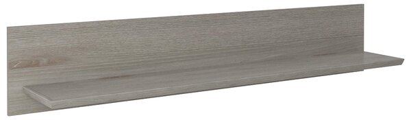 NÁSTENNÁ POLICA, sivá, 150/28/27 cm Hom`in - Regály