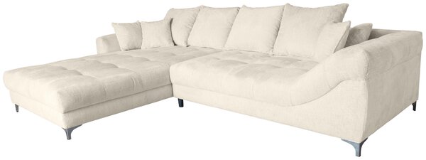 ROHOVÁ SEDAČKA, textil, sivobéžová Carryhome - Sedačky