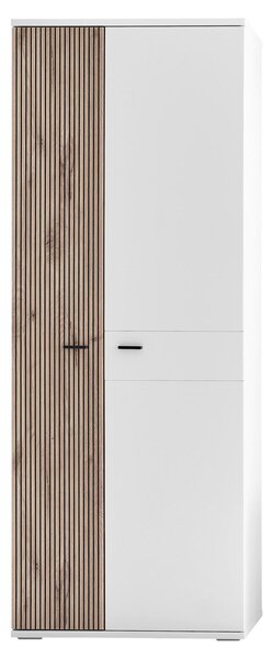 PREDSIEŇOVÁ SKRIŇA, biela, farba duba, 75/198/37 cm Voleo - Skrine