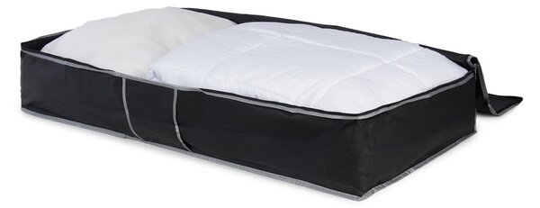 Čierny úložný box pod posteľ Compactor Underbed Box
