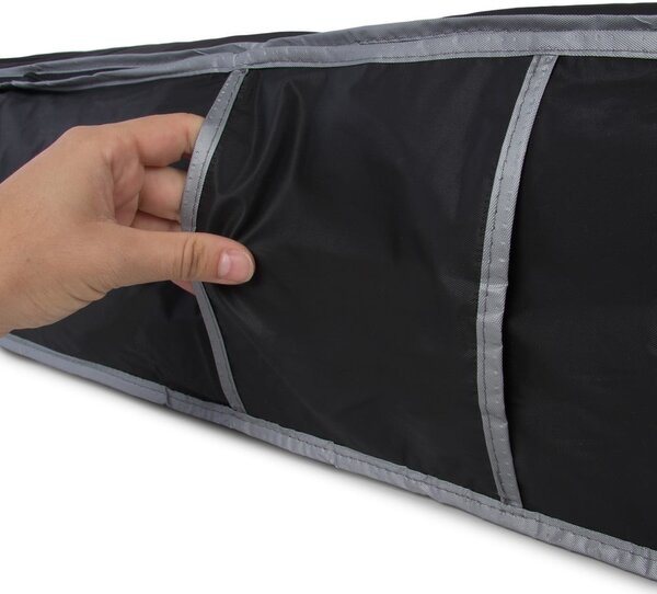 Čierny úložný box pod posteľ Compactor Underbed Box