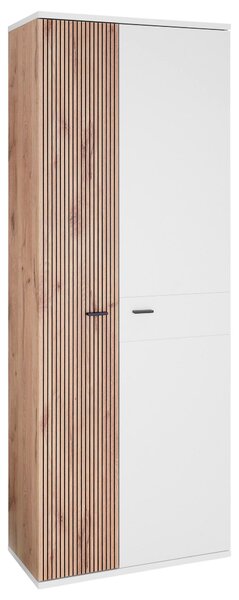 PREDSIEŇOVÁ SKRIŇA, biela, farba duba, 75/198/37 cm Voleo - Skrine