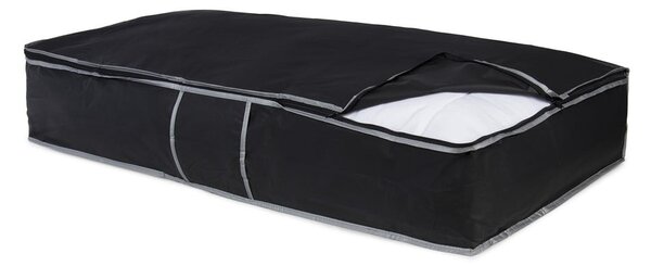 Čierny úložný box pod posteľ Compactor Underbed Box