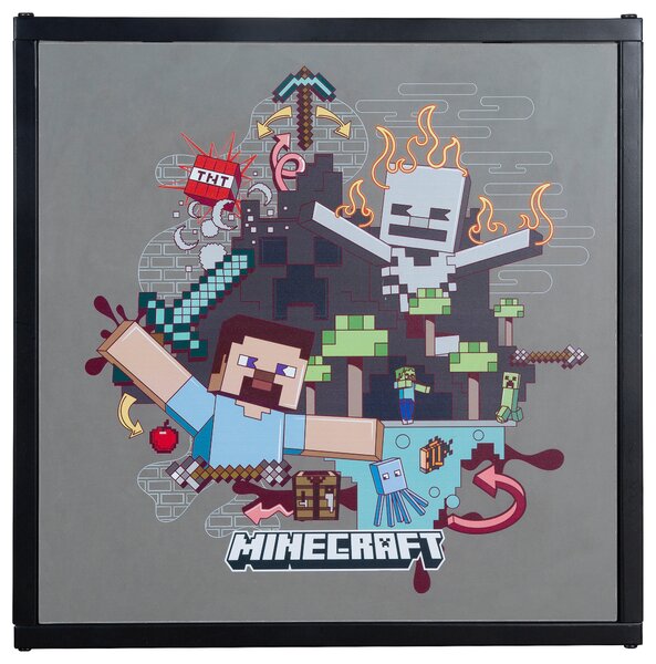 PRÍRUČNÝ STOLÍK, čierna Minecraft - Stolíky do obývačky