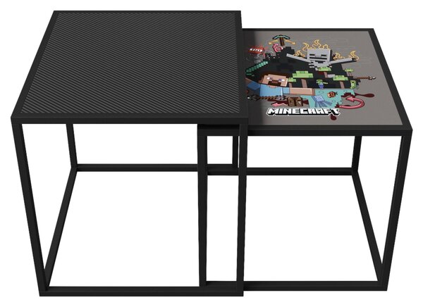 SADA PRÍRUČNÝCH STOLÍKOV Minecraft - Detské izby