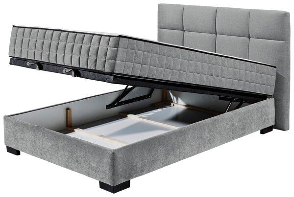 AMERICKÁ POSTEĽ, 140/200 cm, antracitová MID.YOU - Online Only spálne, Online Only