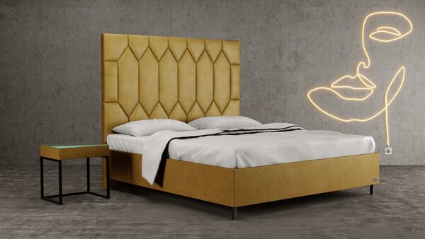Materasso Posteľ Honey, 160 x 200 cm, Design Bed, Cenová kategória "C"