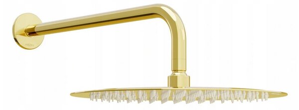 Mexen KAI, podomietkové rameno 40cm + sprchová hlavica 30cm, zlatá, 79230-50 + 79211-50