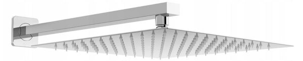 Mexen CUBE, podomietkové rameno 40cm + sprchová hlavica 30x30cm, chróm, 79112-00+79130-00