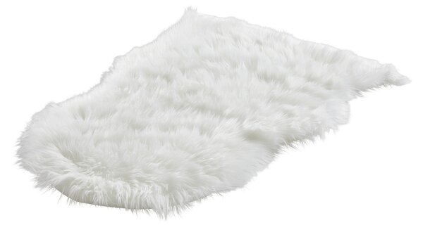 UMELÁ KOŽUŠINA, 60/90 cm, biela Boxxx - Koberce