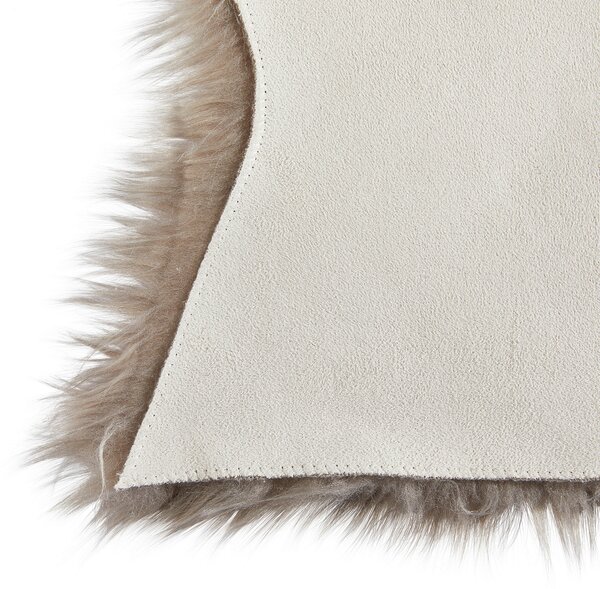 UMELÁ KOŽUŠINA, 60/90 cm, taupe Boxxx - Koberce