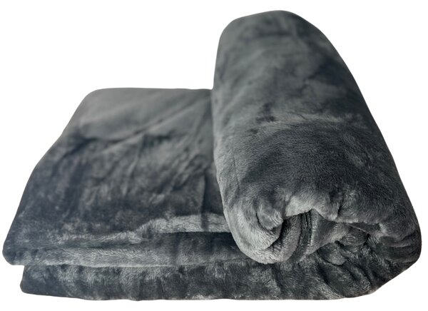 Sendia Textil Deka Jednofarebná Tmavosivá