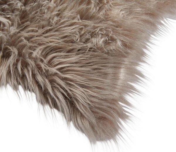 UMELÁ KOŽUŠINA, 60/90 cm, taupe Boxxx - Koberce